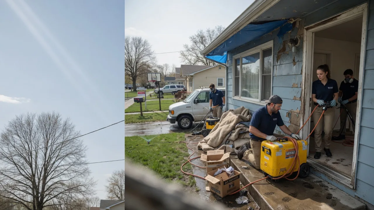 Basement Flood Cleanup in La Honda, CA near me